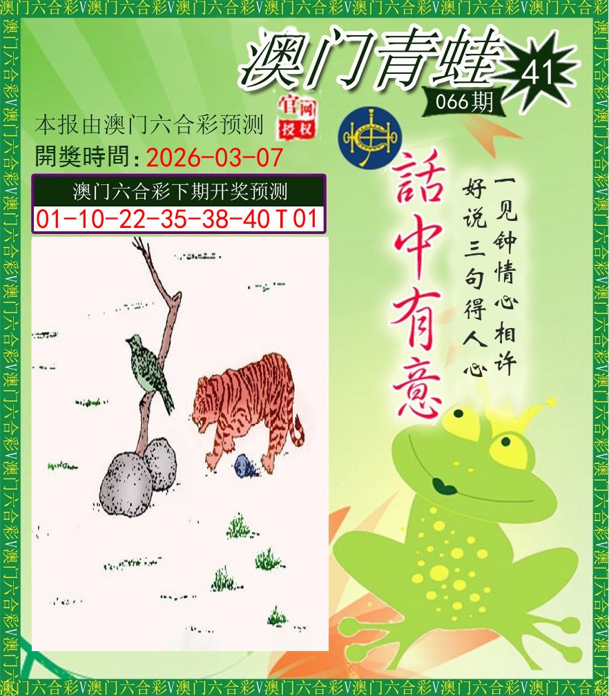 青蛙系列43 第66期