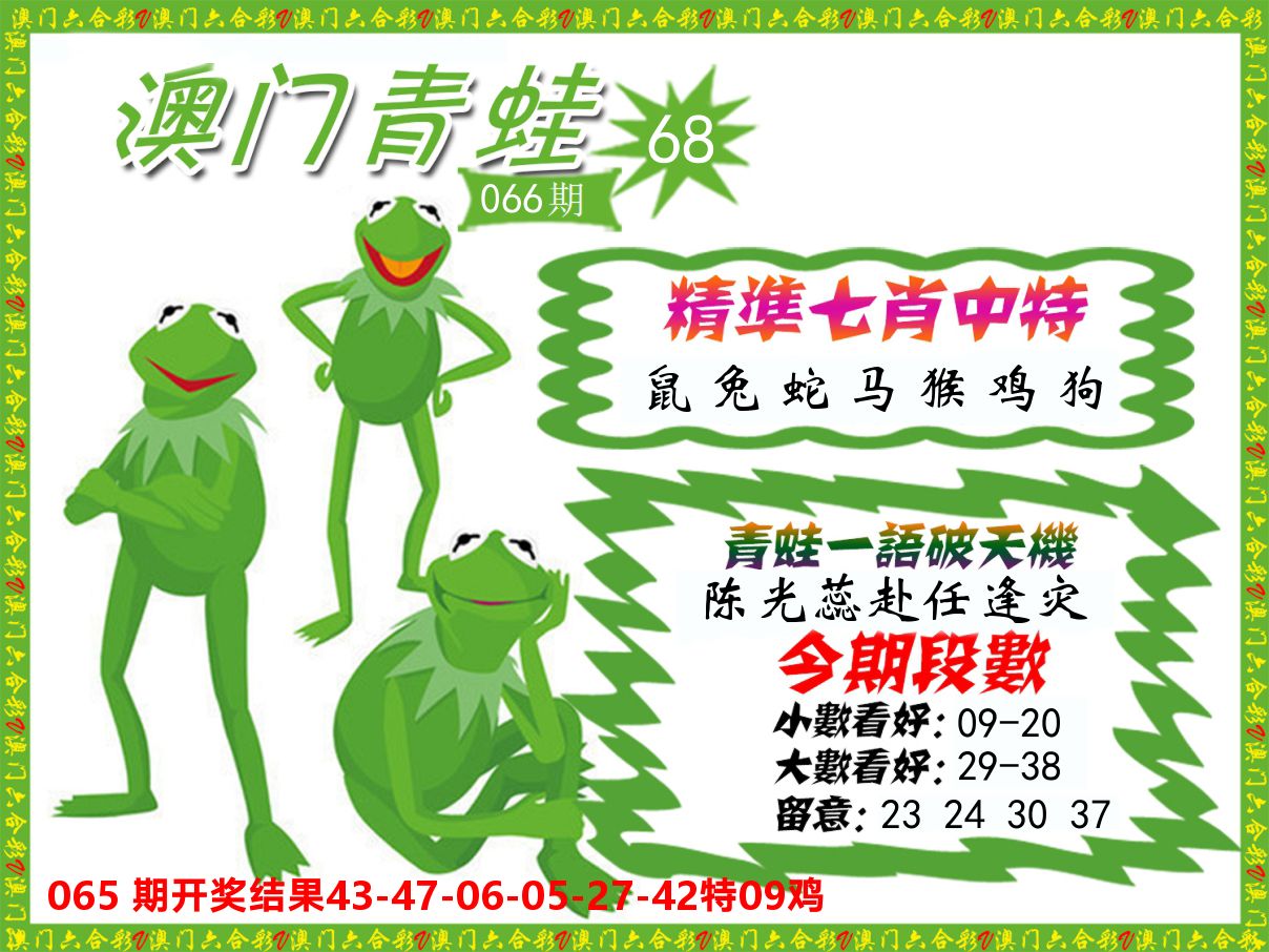 青蛙系列68 第66期