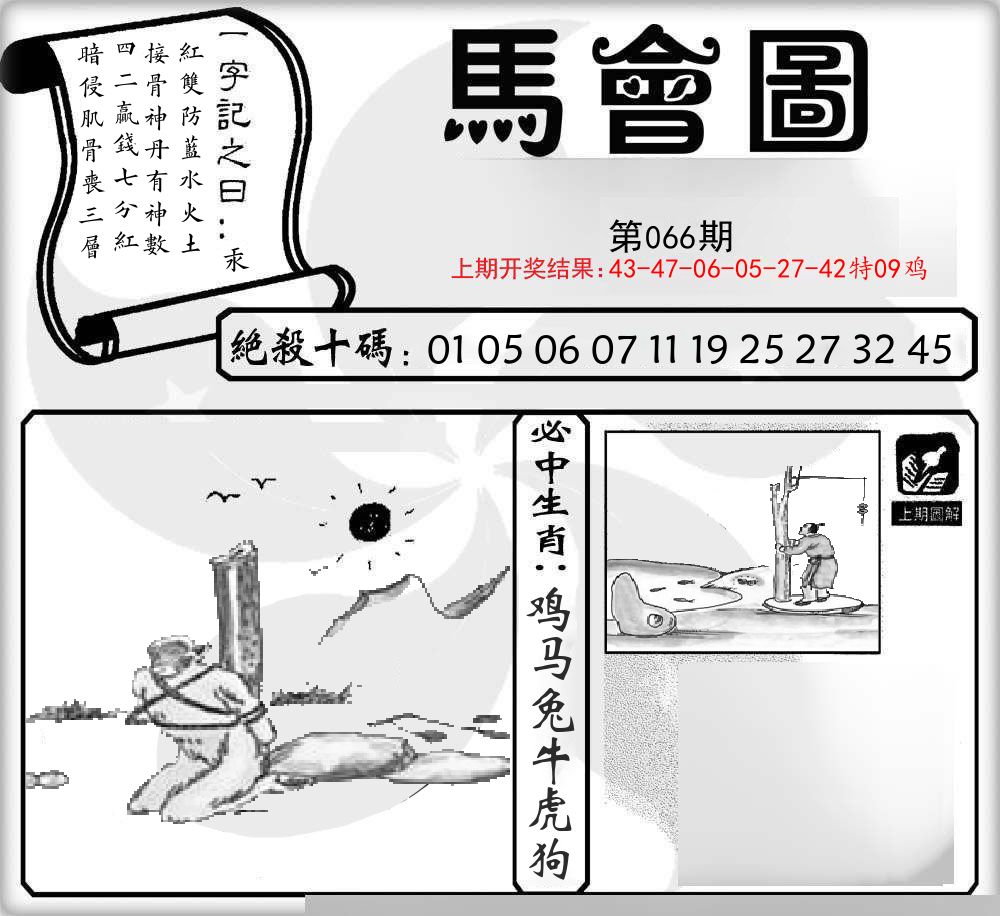 马会图 第66期