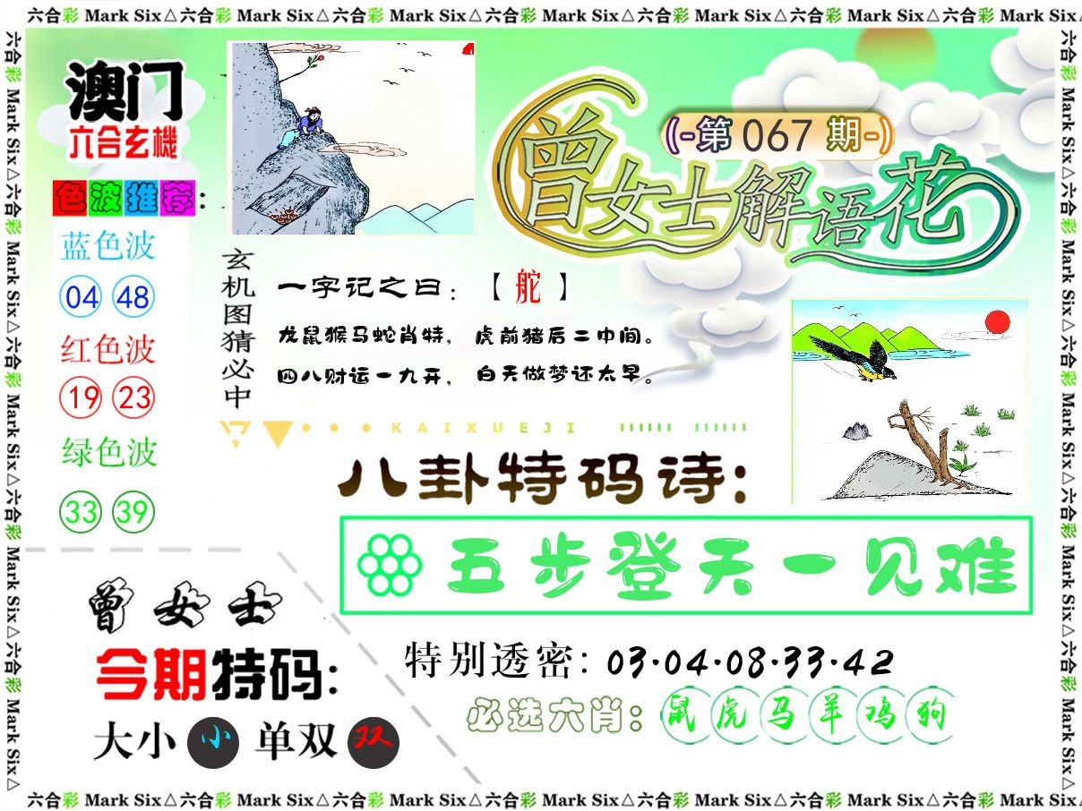 曾女士解语花 第67期