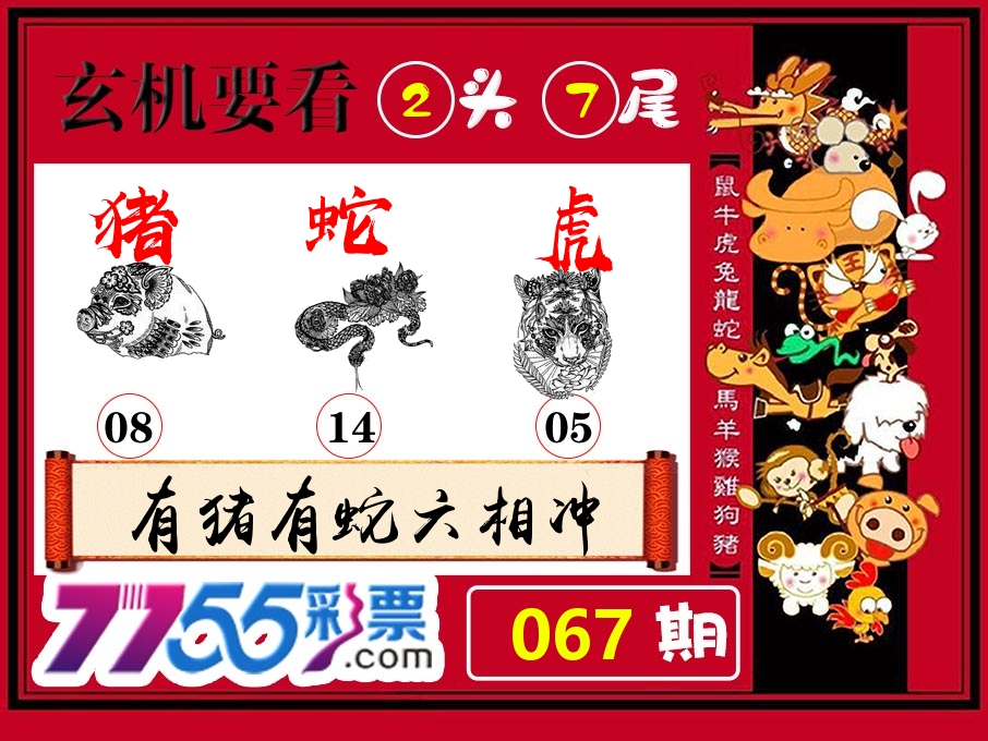 玄机要看 第67期