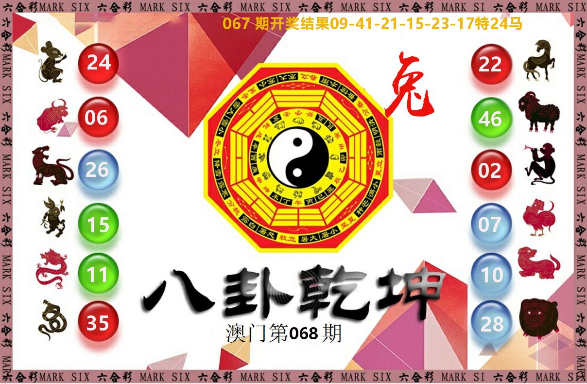 八卦乾坤 第68期