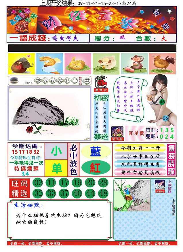澳门财经宝鉴 第68期