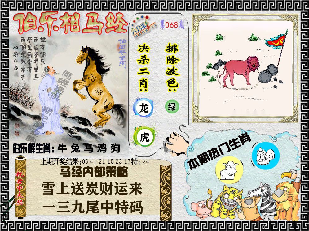 伯乐相马经 第68期