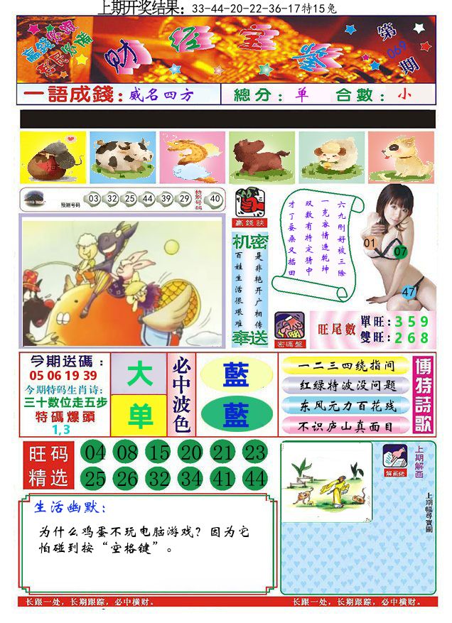 澳门财经宝鉴 第69期