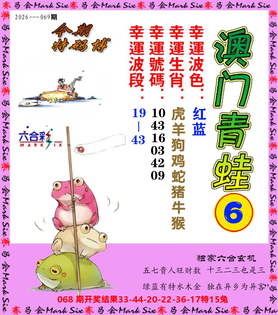 青蛙系列6 第69期