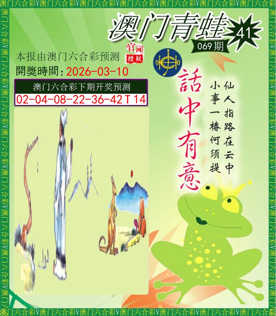青蛙系列43 第69期