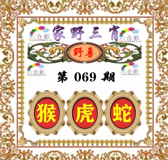家野三肖 第69期