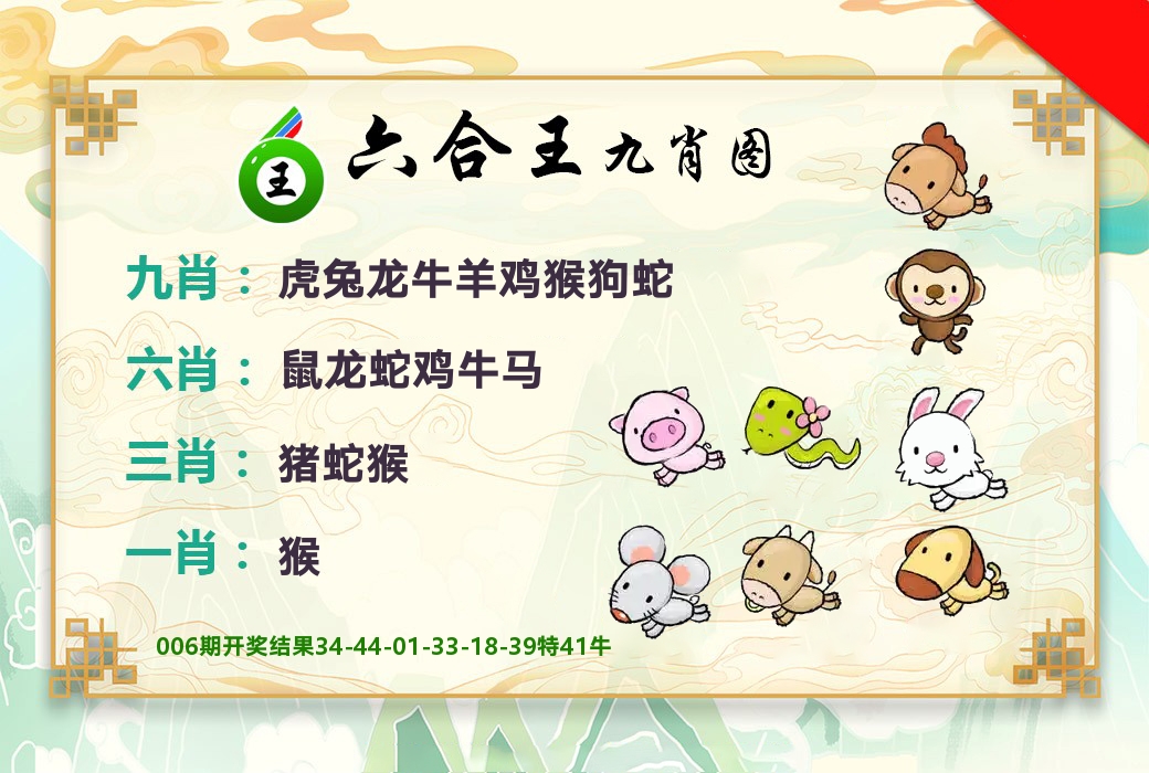六合王九肖图 第7期