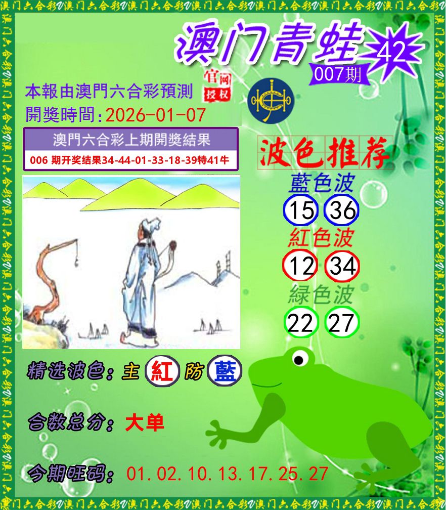青蛙系列42 第7期