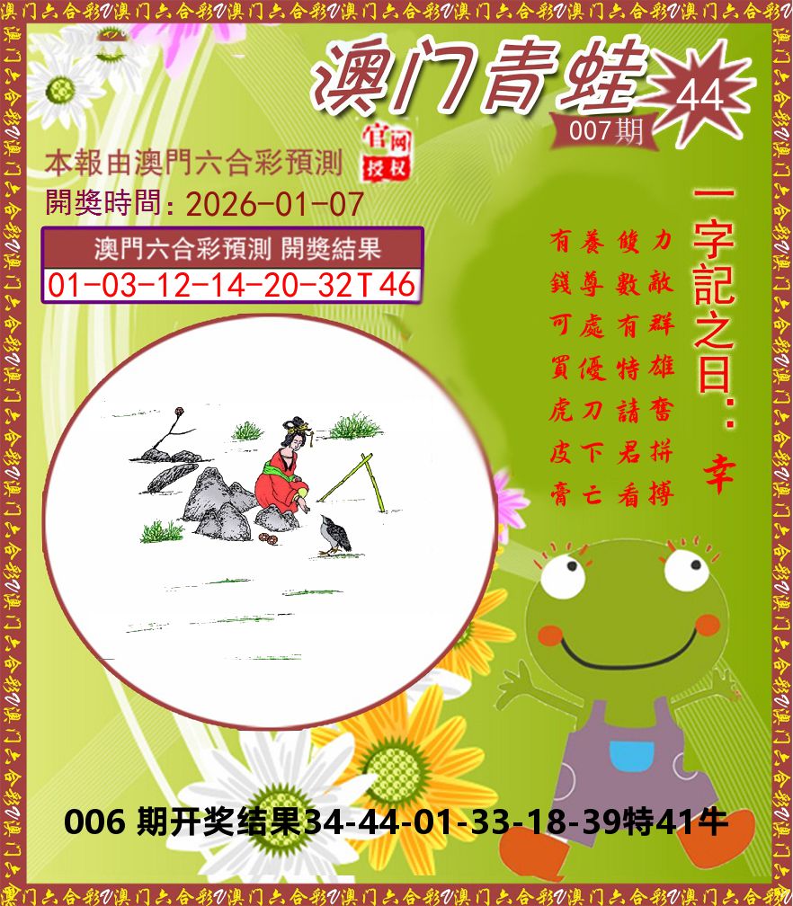 青蛙系列44 第7期