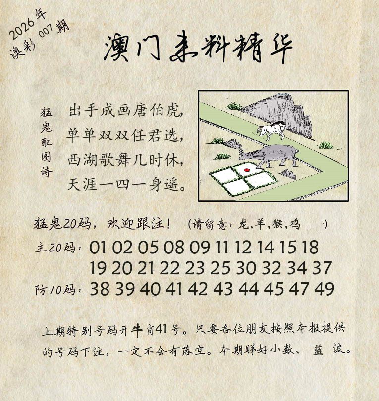 精华来料 第7期