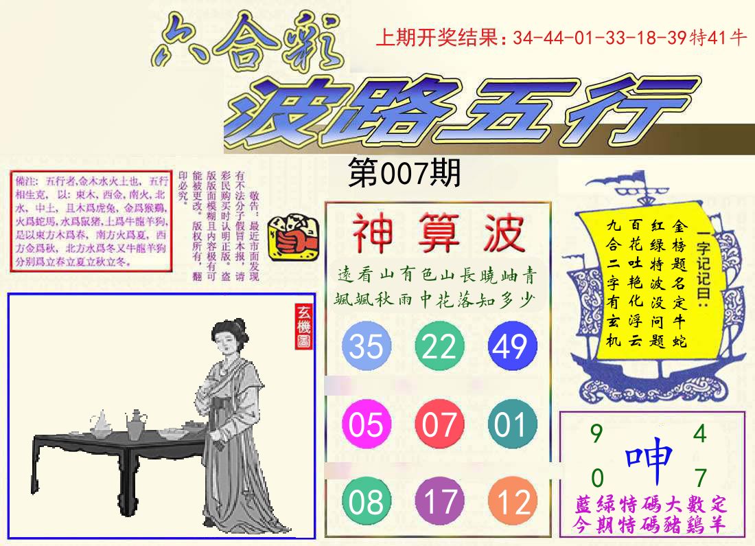 波路五行 第7期