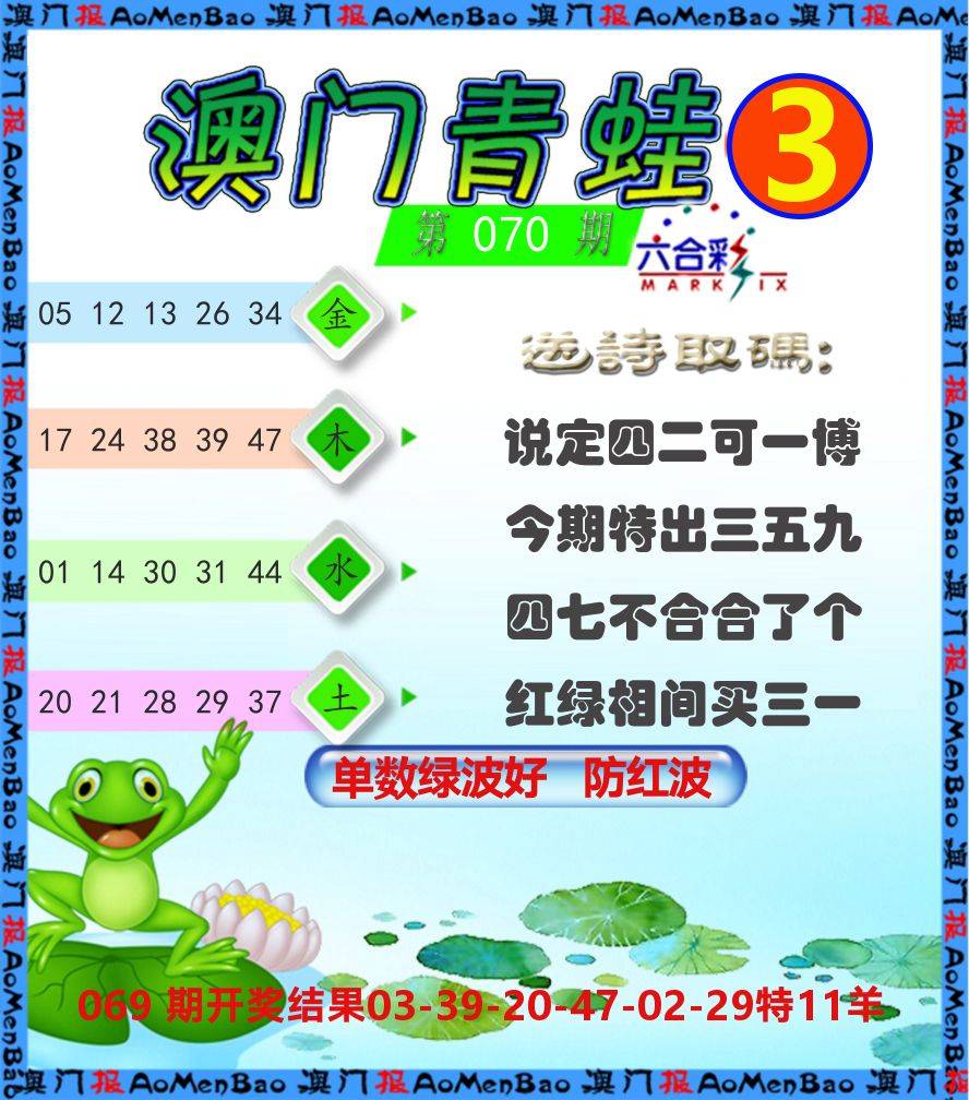 青蛙系列3 第70期