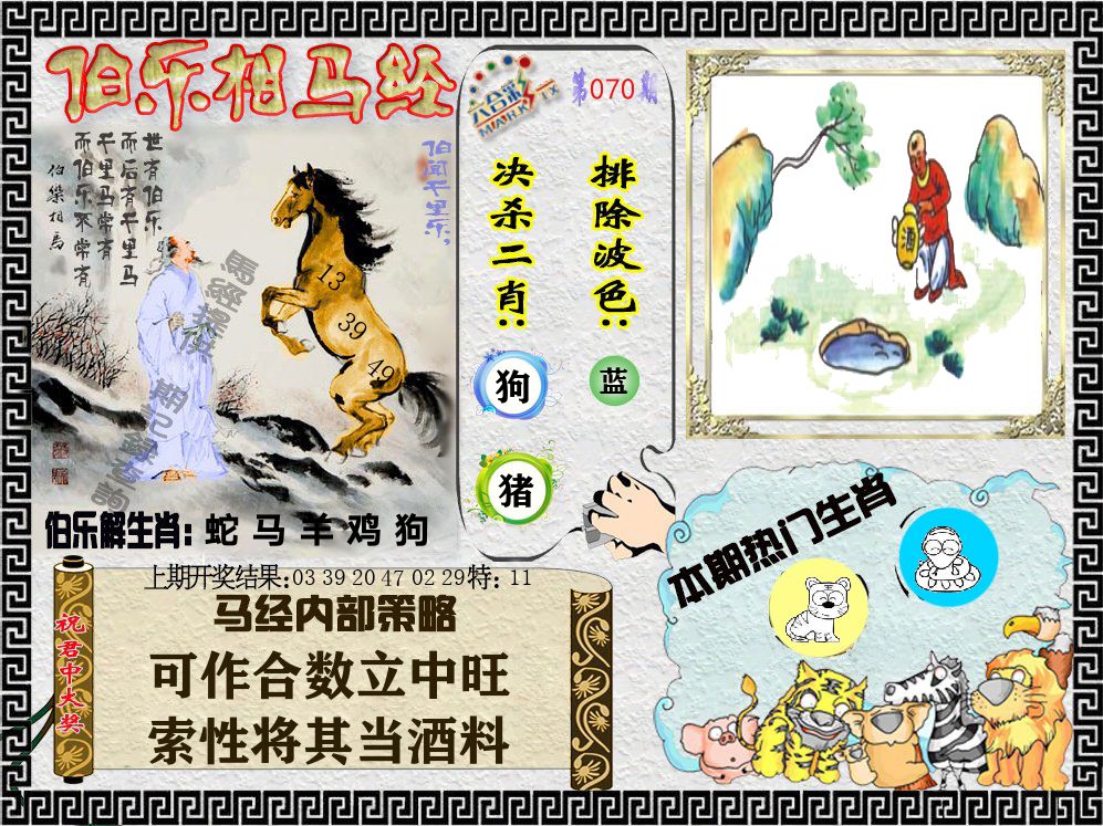 伯乐相马经 第70期