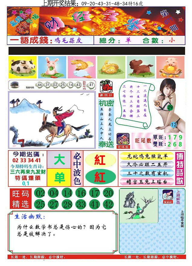 澳门财经宝鉴 第71期