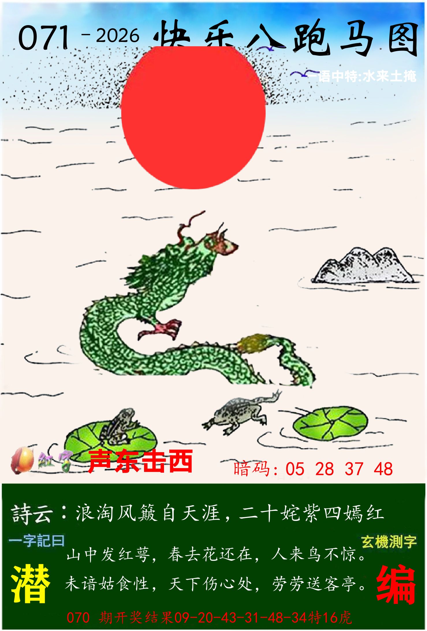 澳门跑马 第71期
