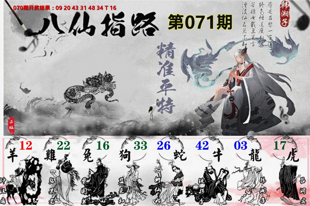八仙指路 第71期