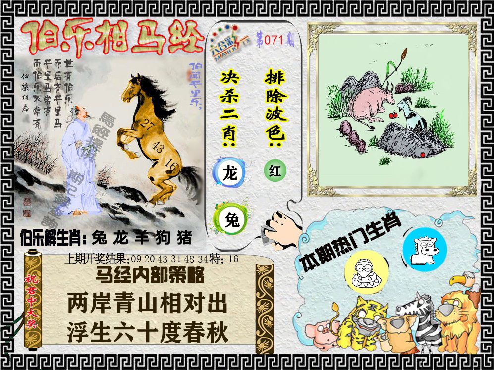 伯乐相马经 第71期