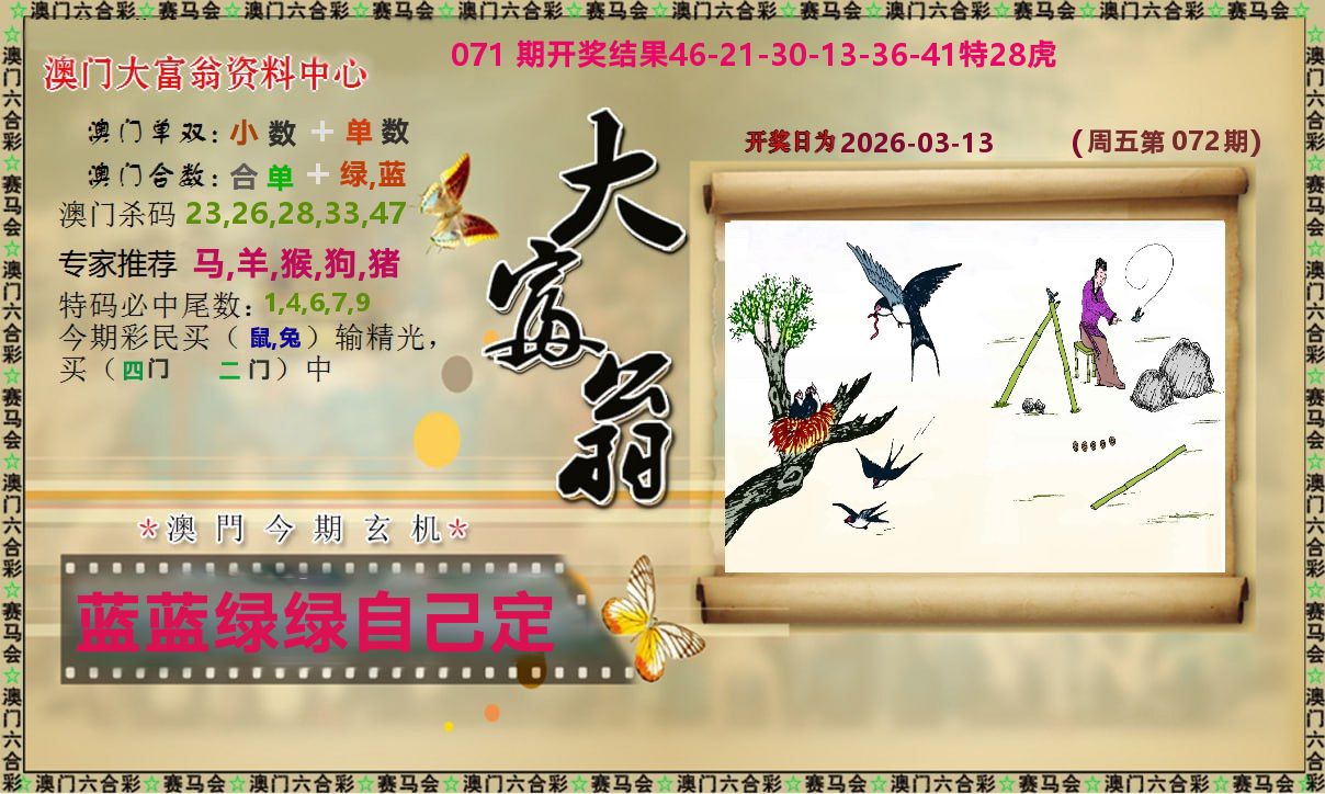 新大富翁 第72期