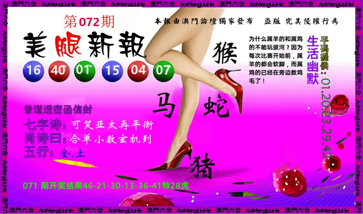美腿新报 第72期