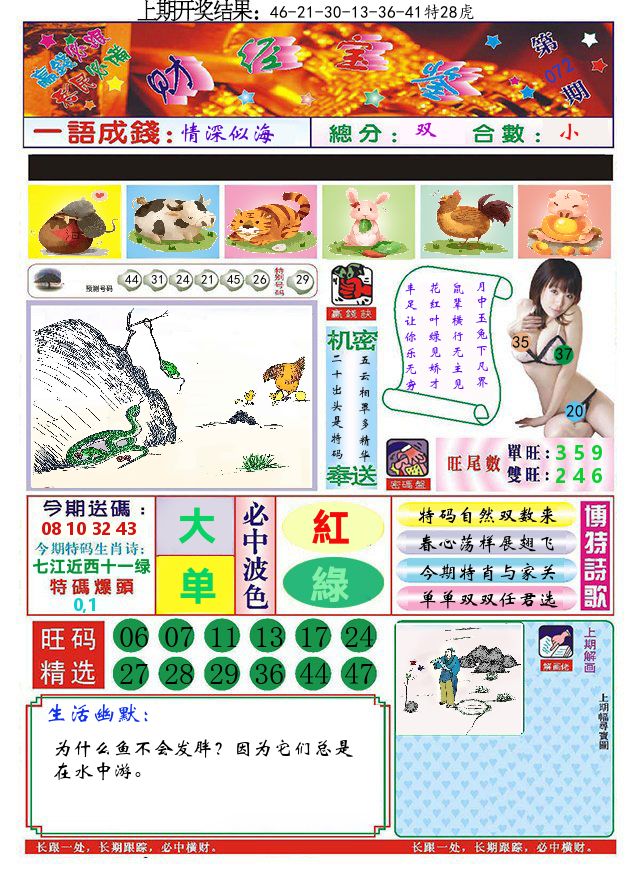 澳门财经宝鉴 第72期