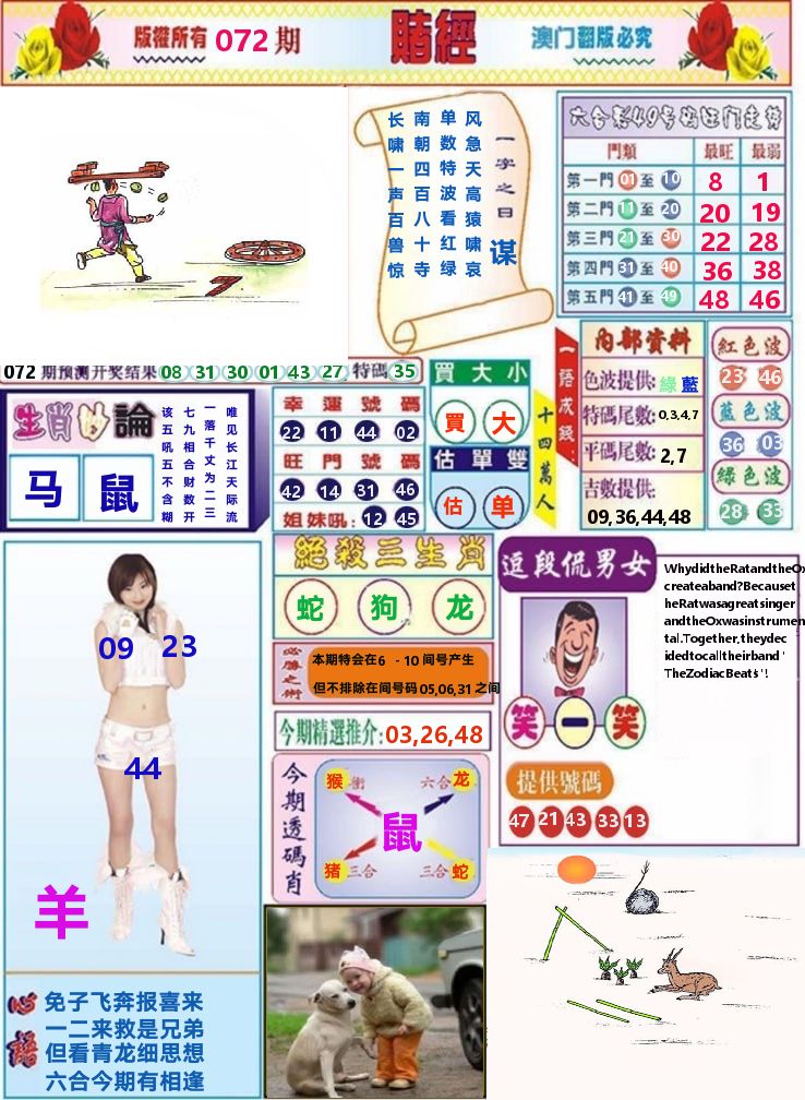 澳门赌经 第72期