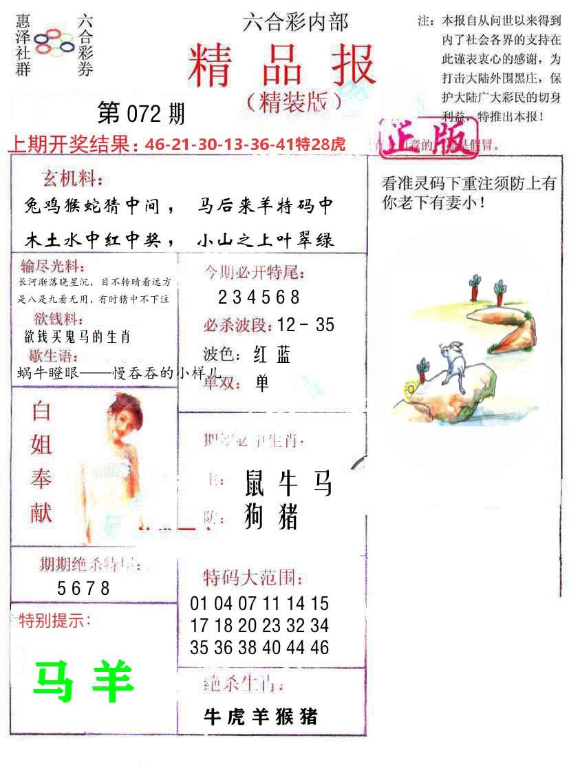 精品报 第72期
