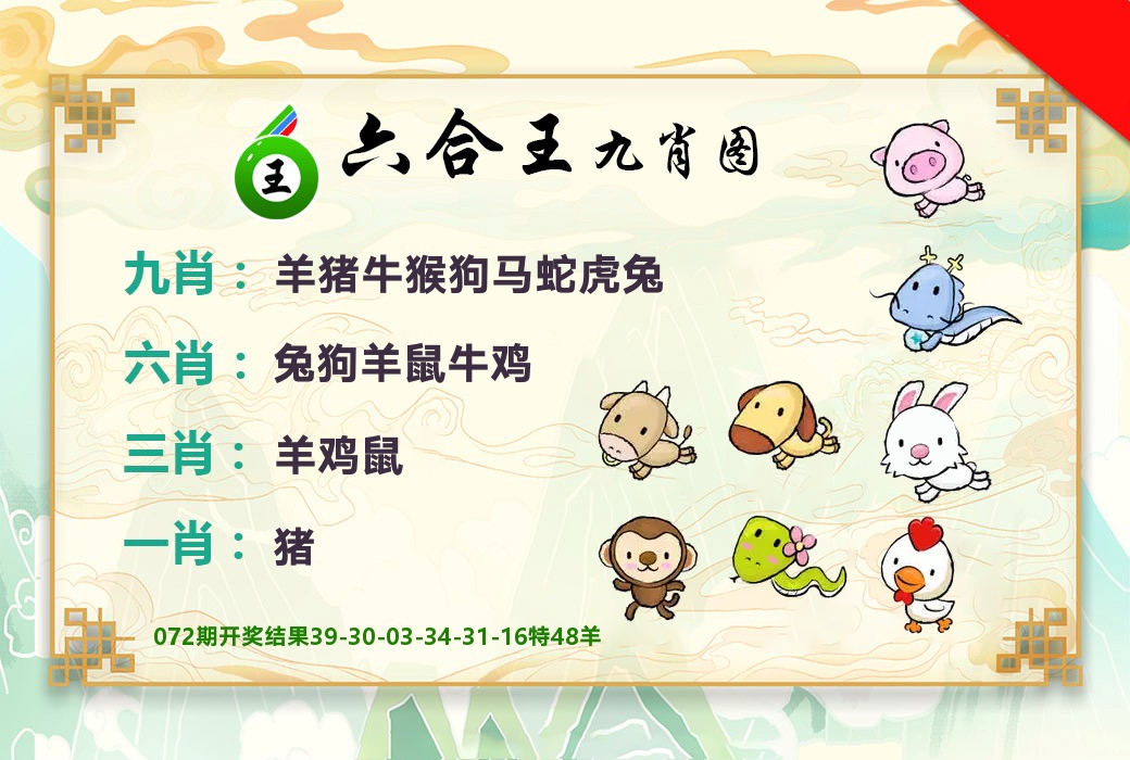 六合王九肖图 第73期