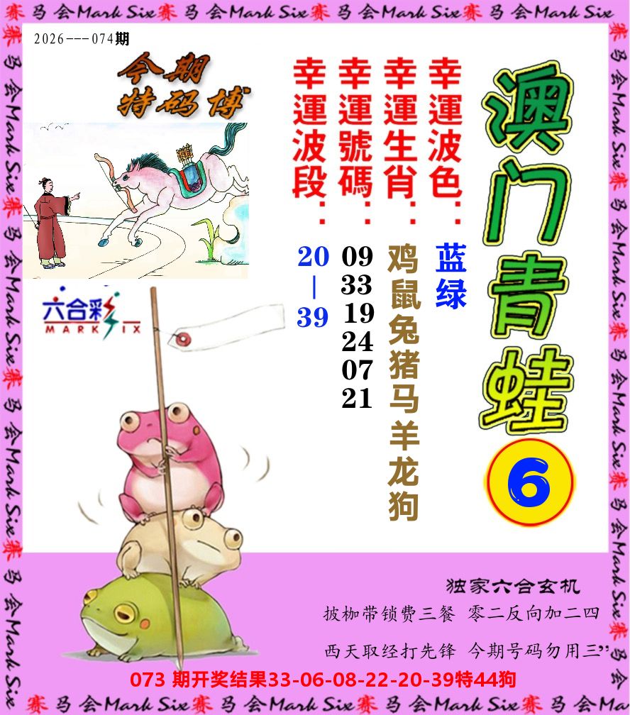 青蛙系列6 第74期