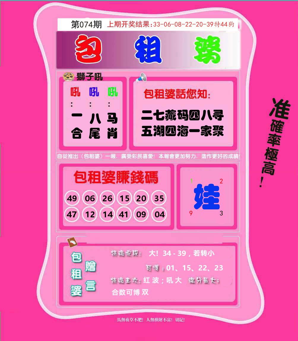 包租婆 第74期