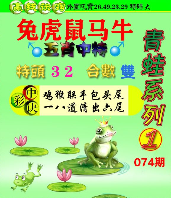 青蛙彩图 第74期
