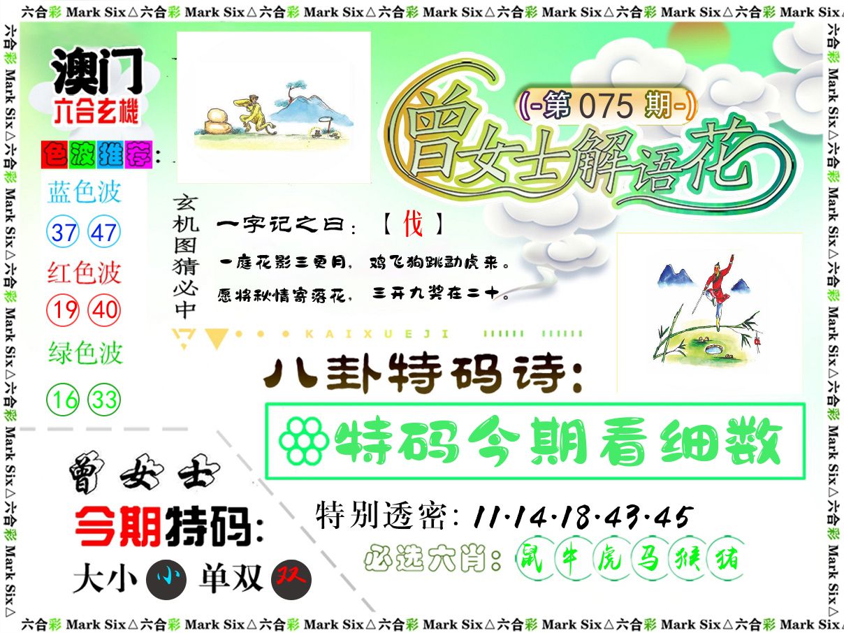 曾女士解语花 第75期