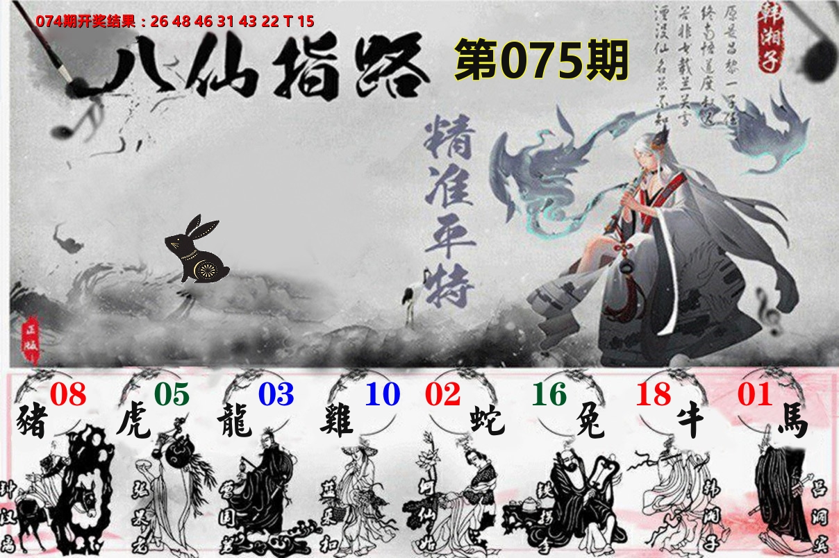 八仙指路 第75期