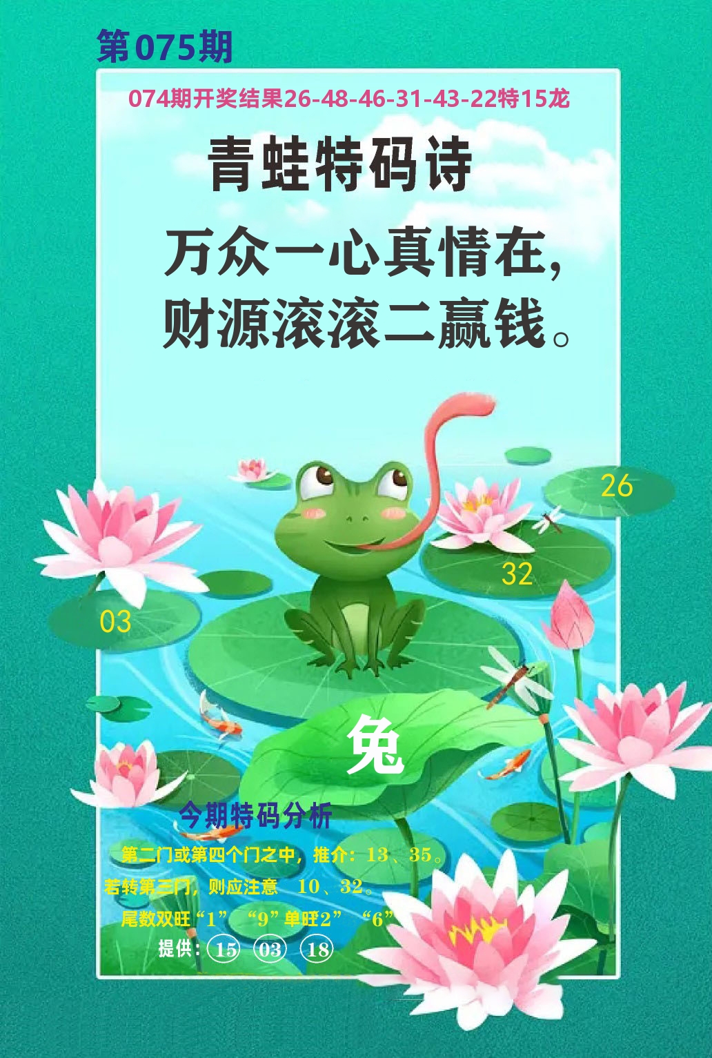 财富人家A 第75期
