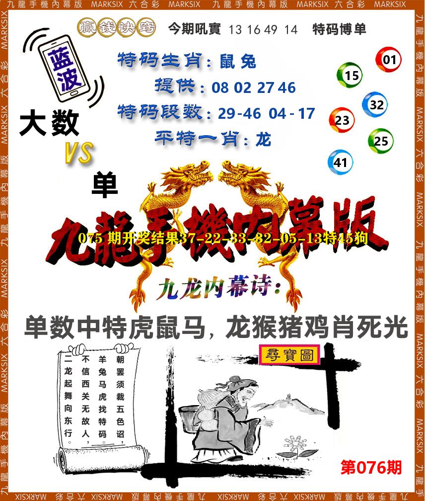 九龙手机内幕 第76期