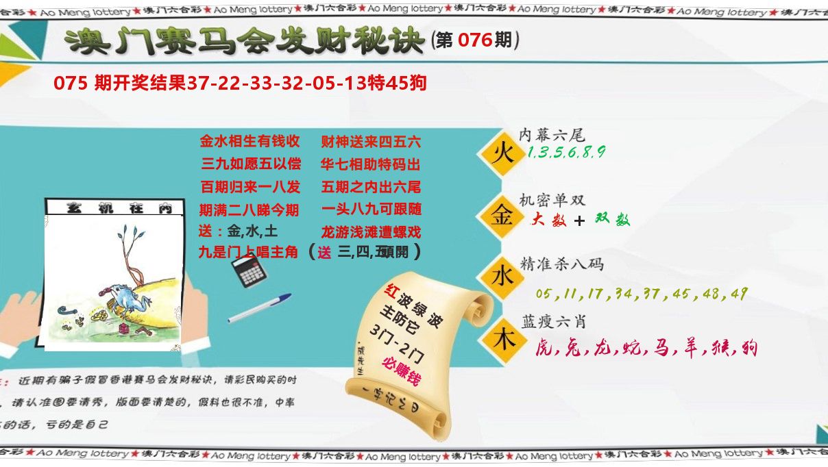 发财秘诀 第76期