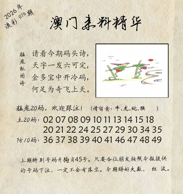 精华来料 第76期