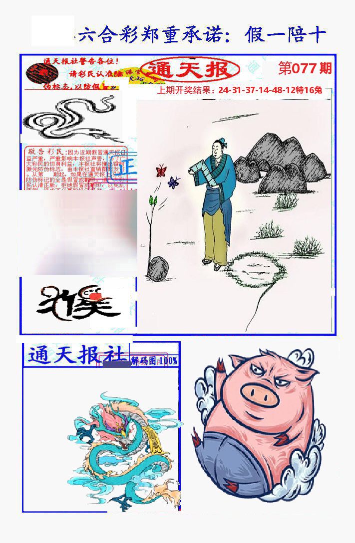 通天报 第77期