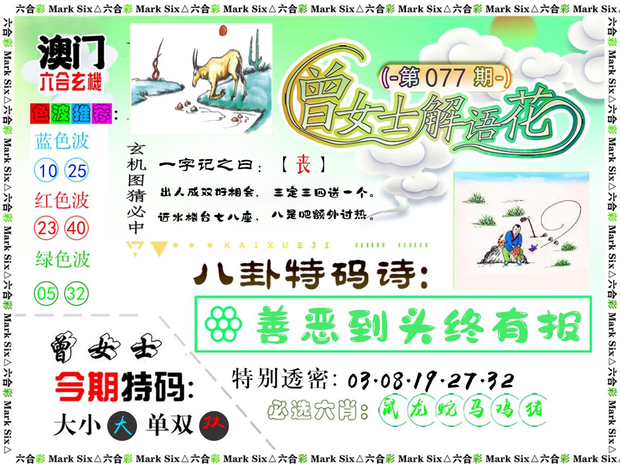 曾女士解语花 第77期