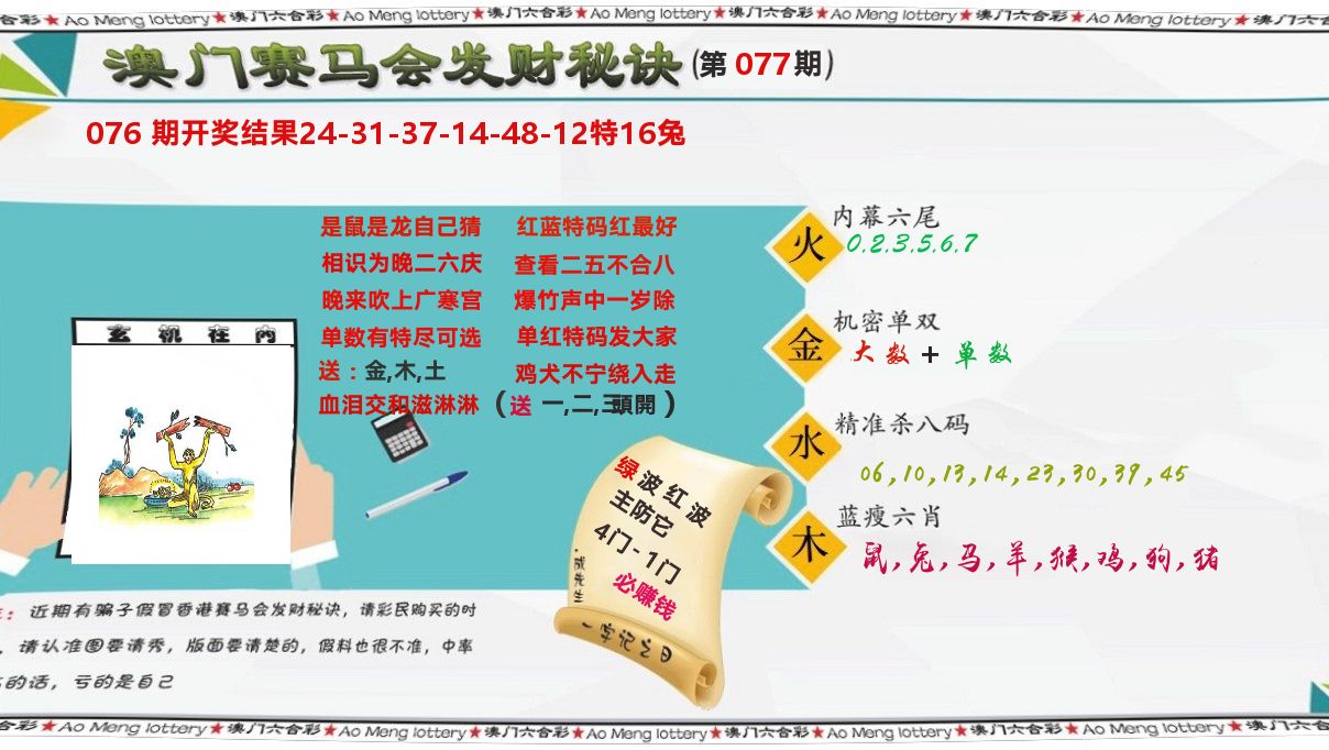 发财秘诀 第77期