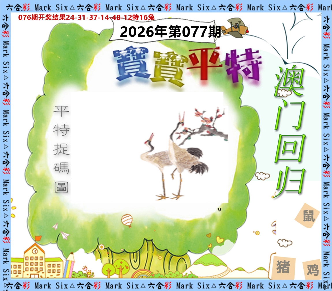 宝宝平特 第77期