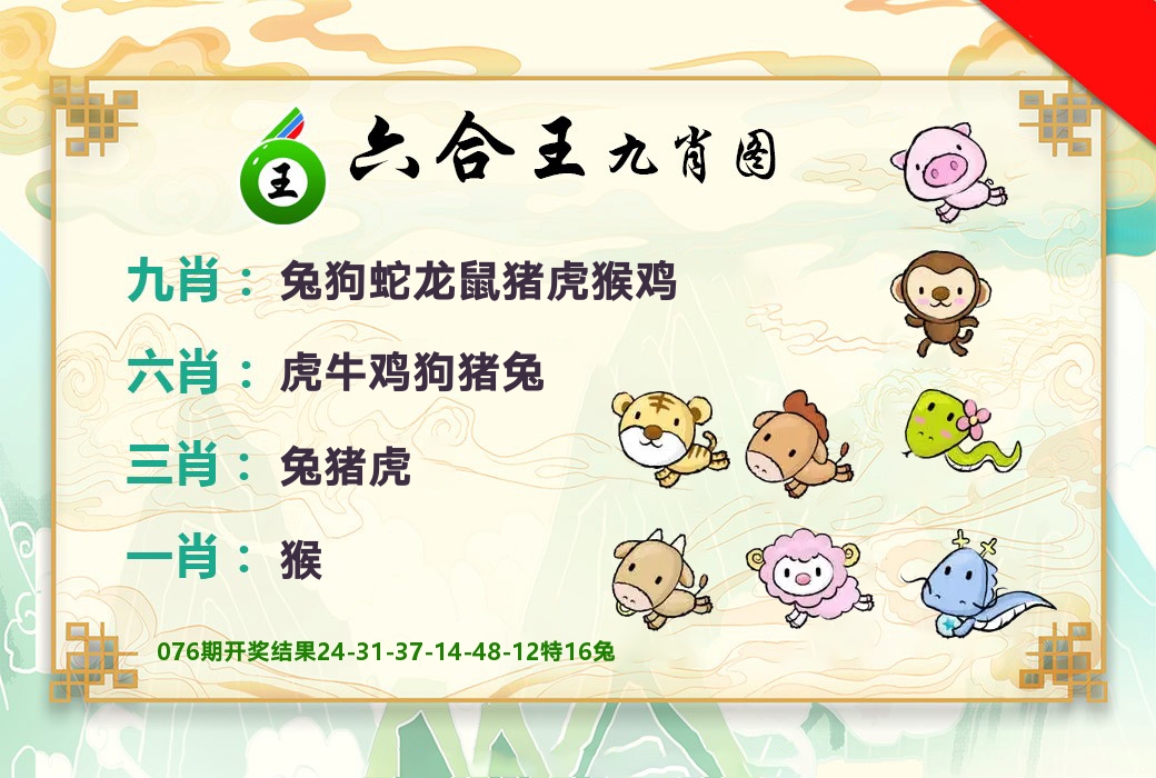 六合王九肖图 第77期