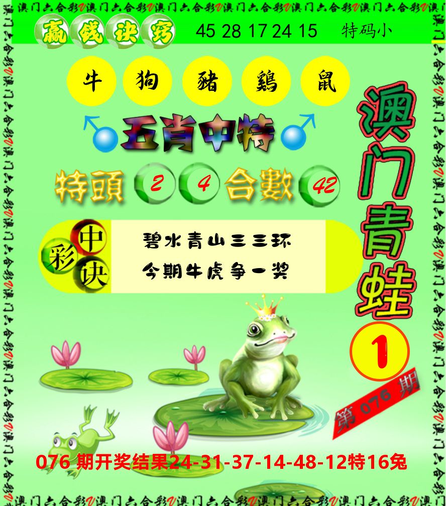 青蛙系列1 第77期