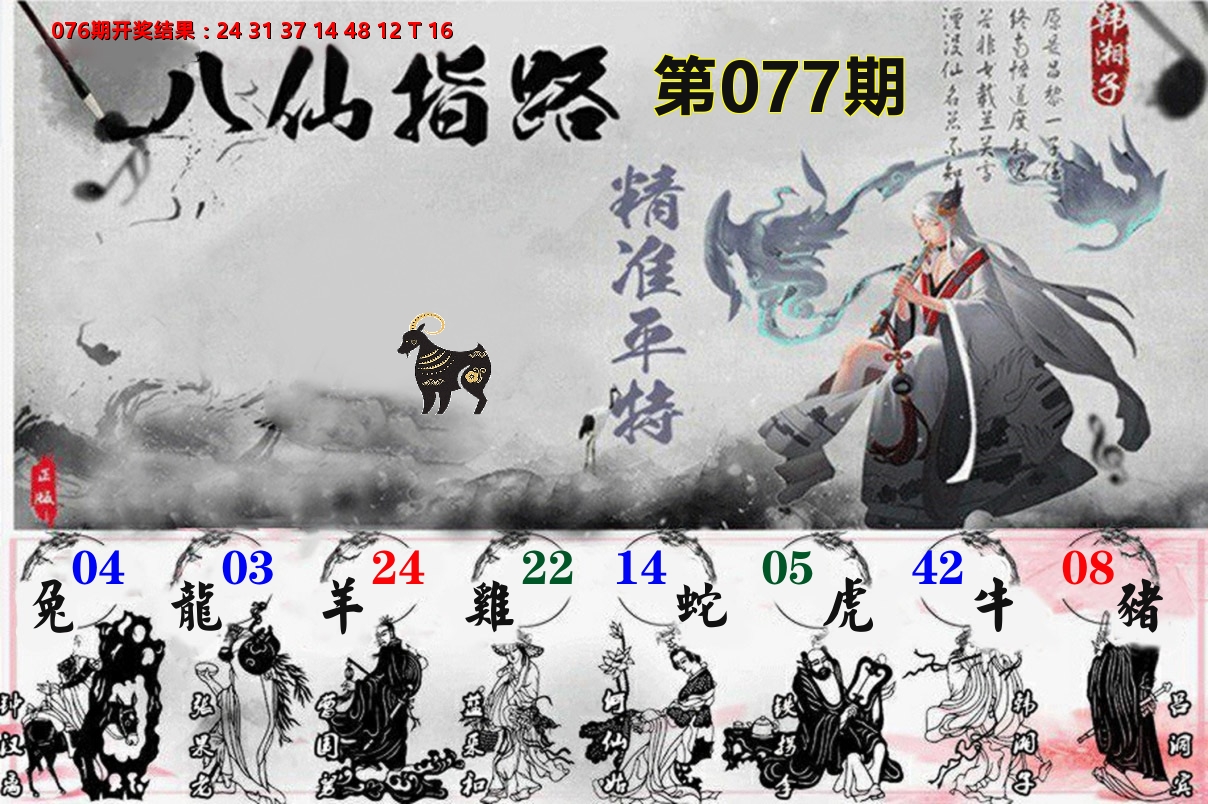 八仙指路 第77期