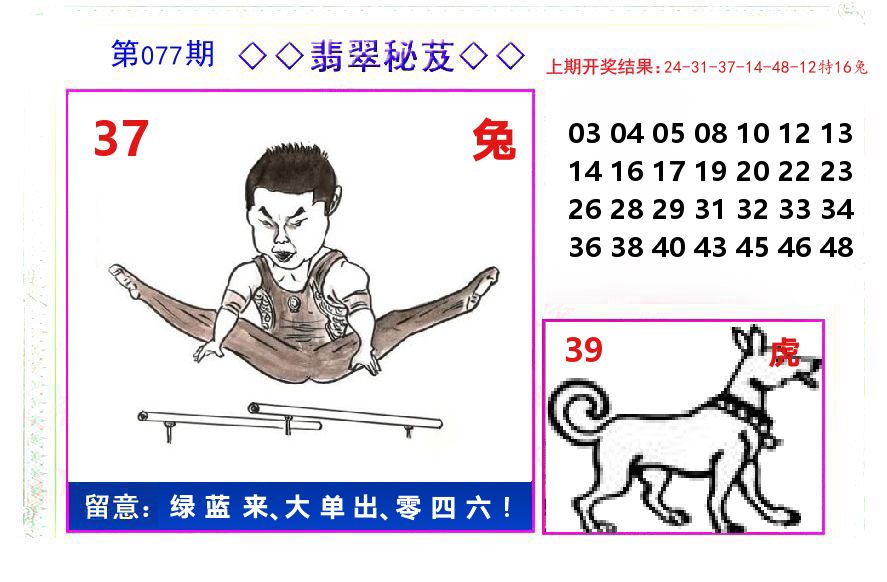 翡翠秘芨 第77期