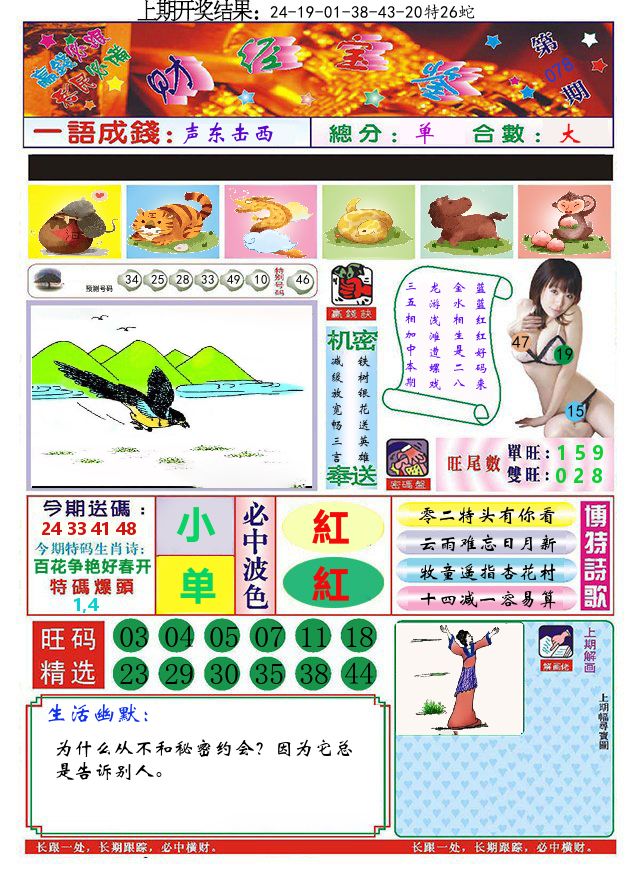 澳门财经宝鉴 第78期