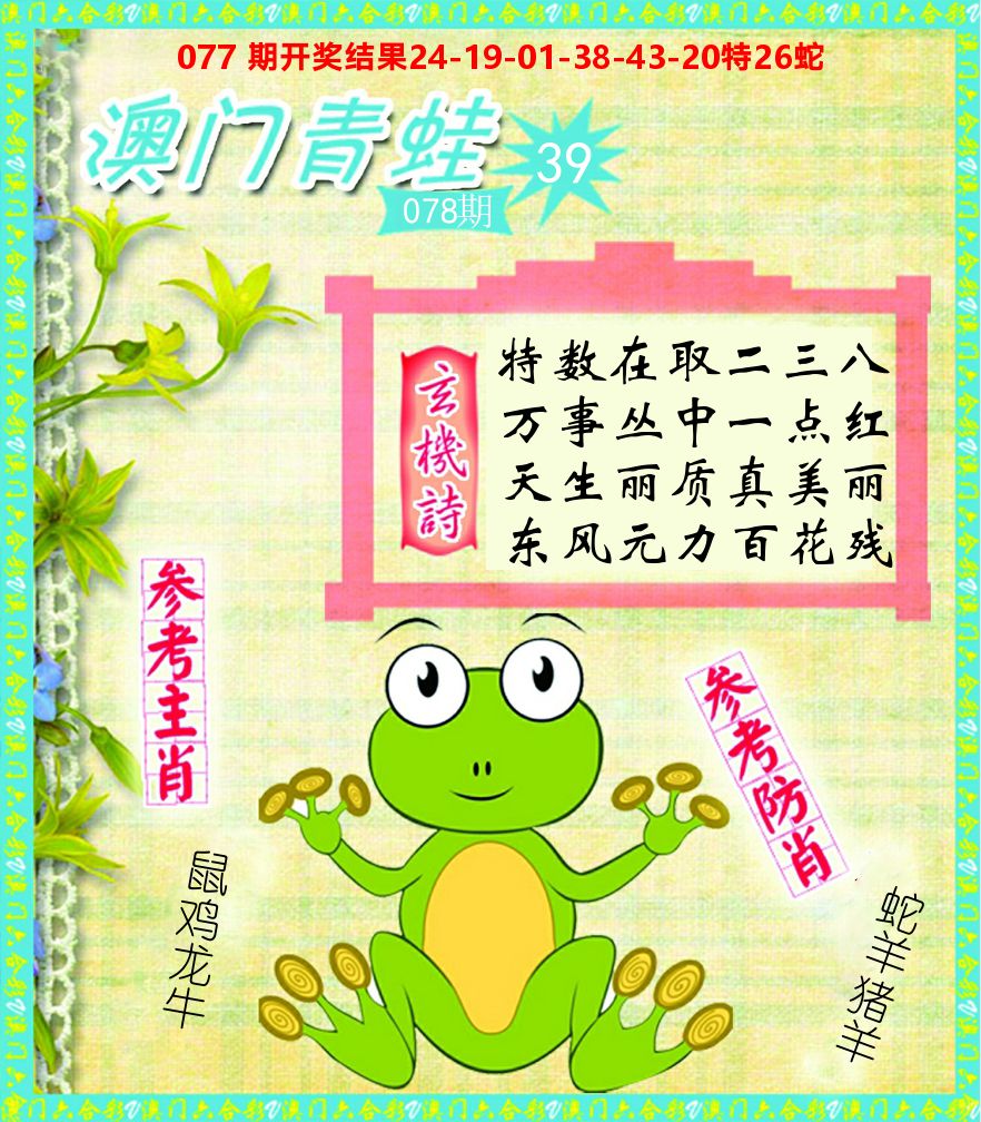 青蛙系列39 第78期