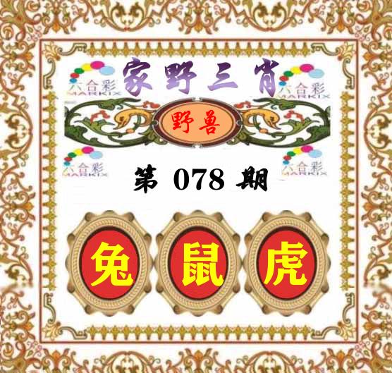 家野三肖 第78期