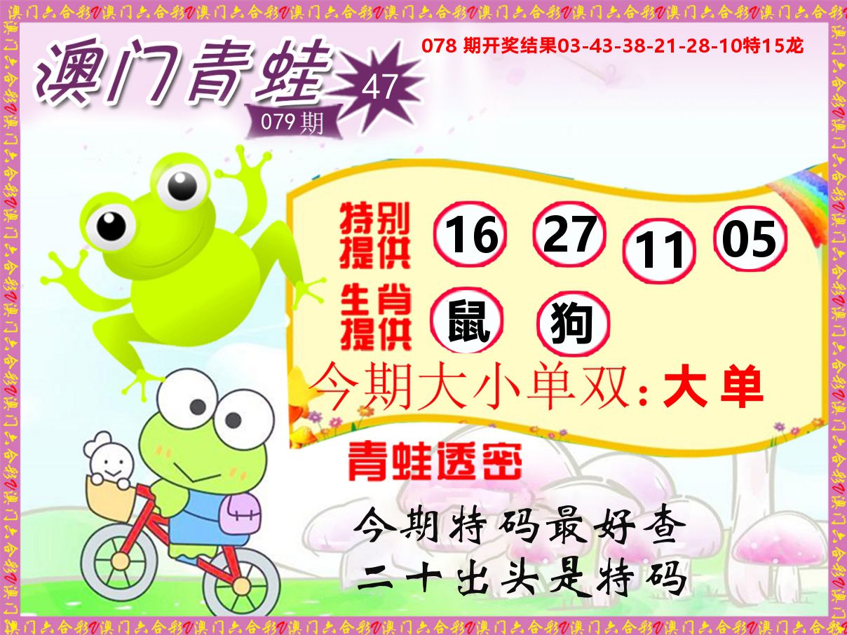 青蛙系列47 第79期